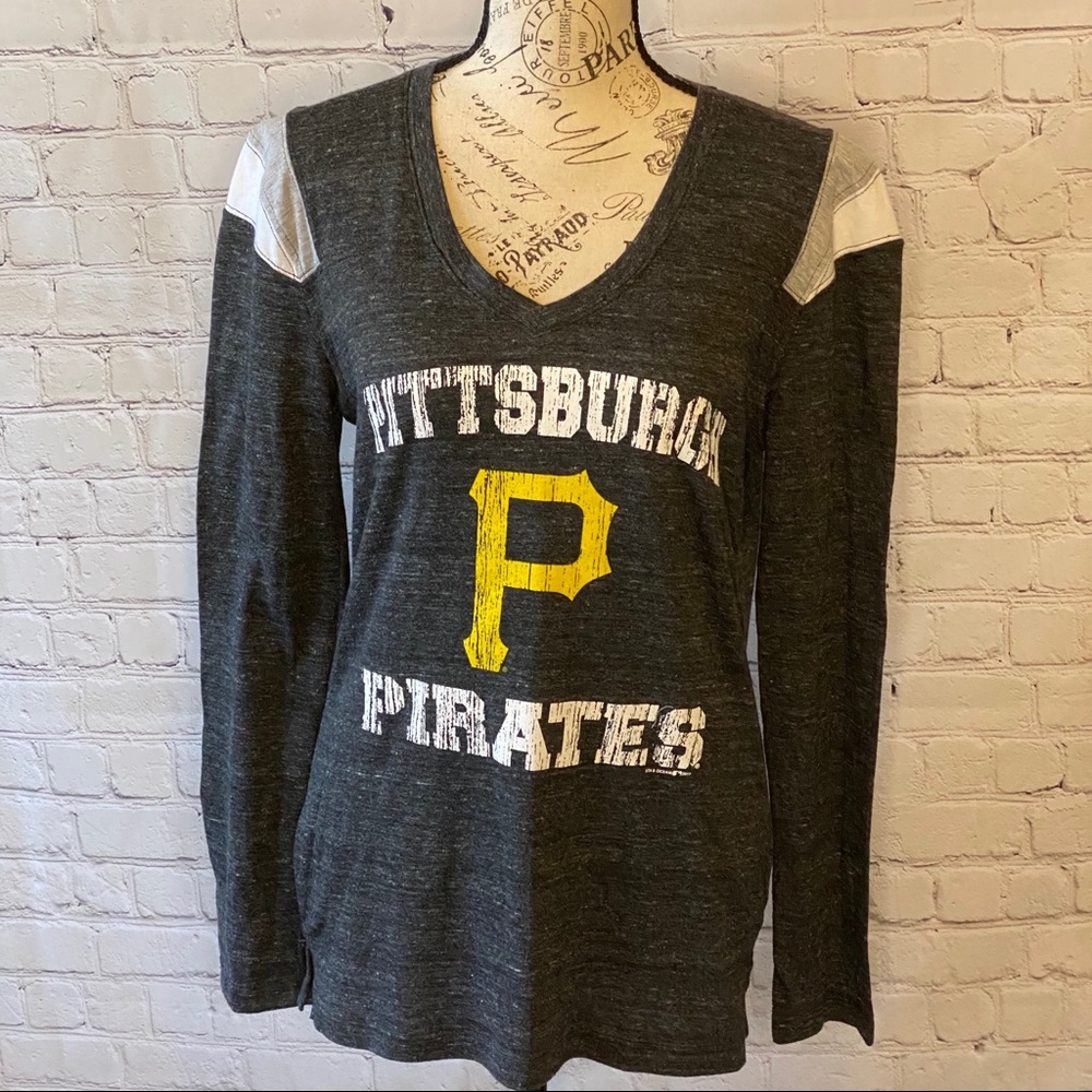 Pittsburgh pirates MLB long sleeve baseball Tshirt